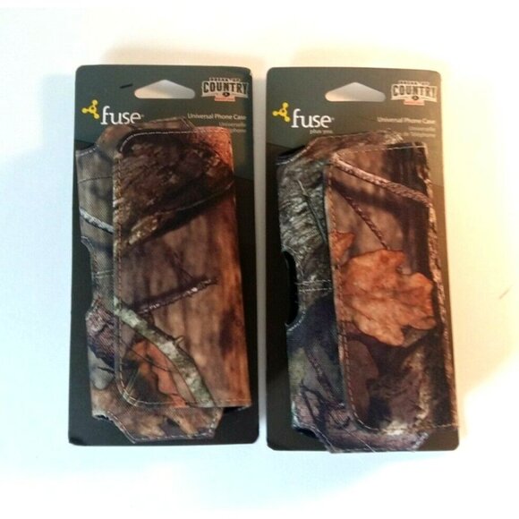 New 2 Mossy Oak Universal Phone Case Holder with Clip Break Up Country Camo Fuse - Picture 11 of 11